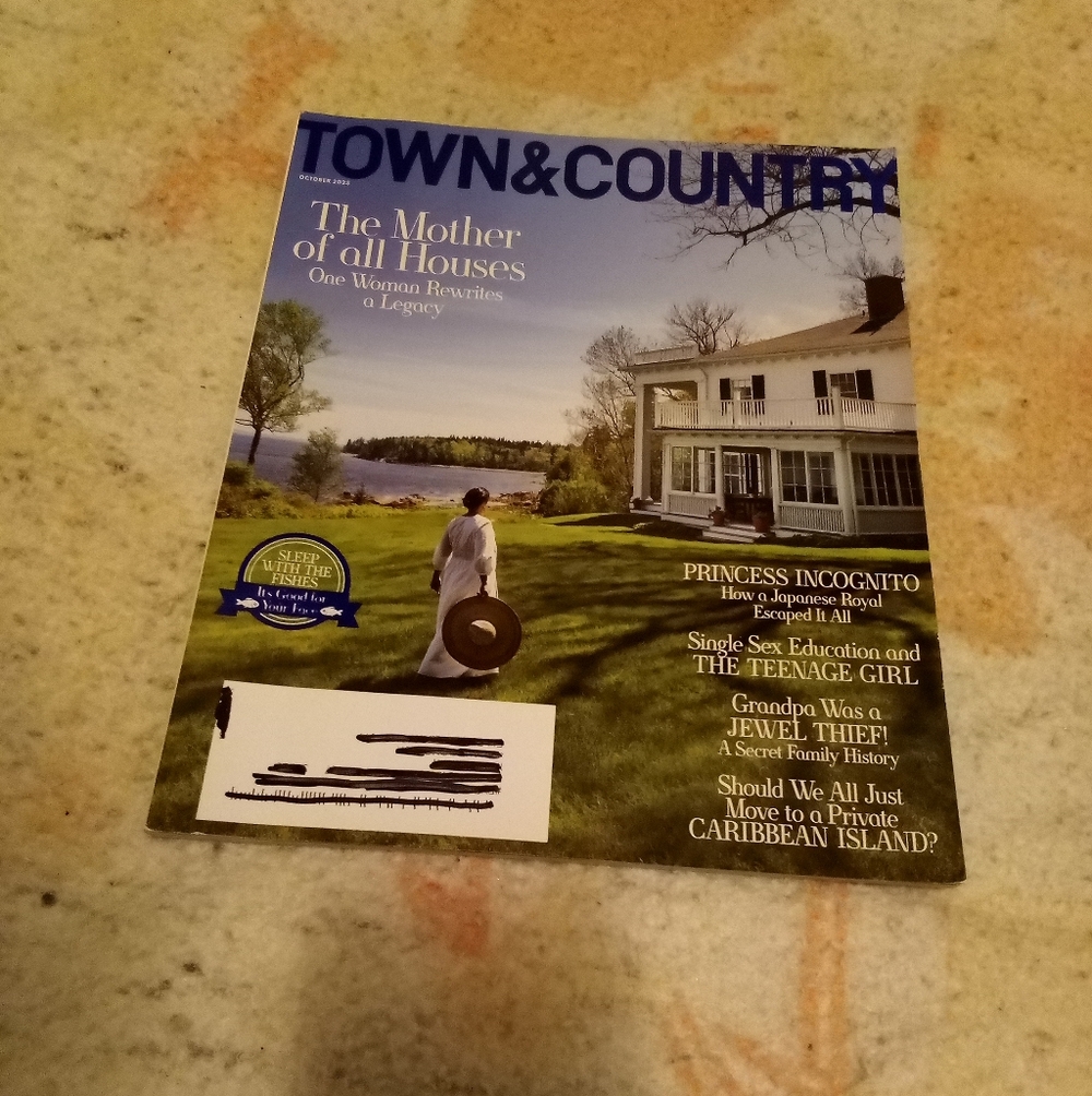 Town & Country Magazine The Woman Who Loved Too Much October 2025